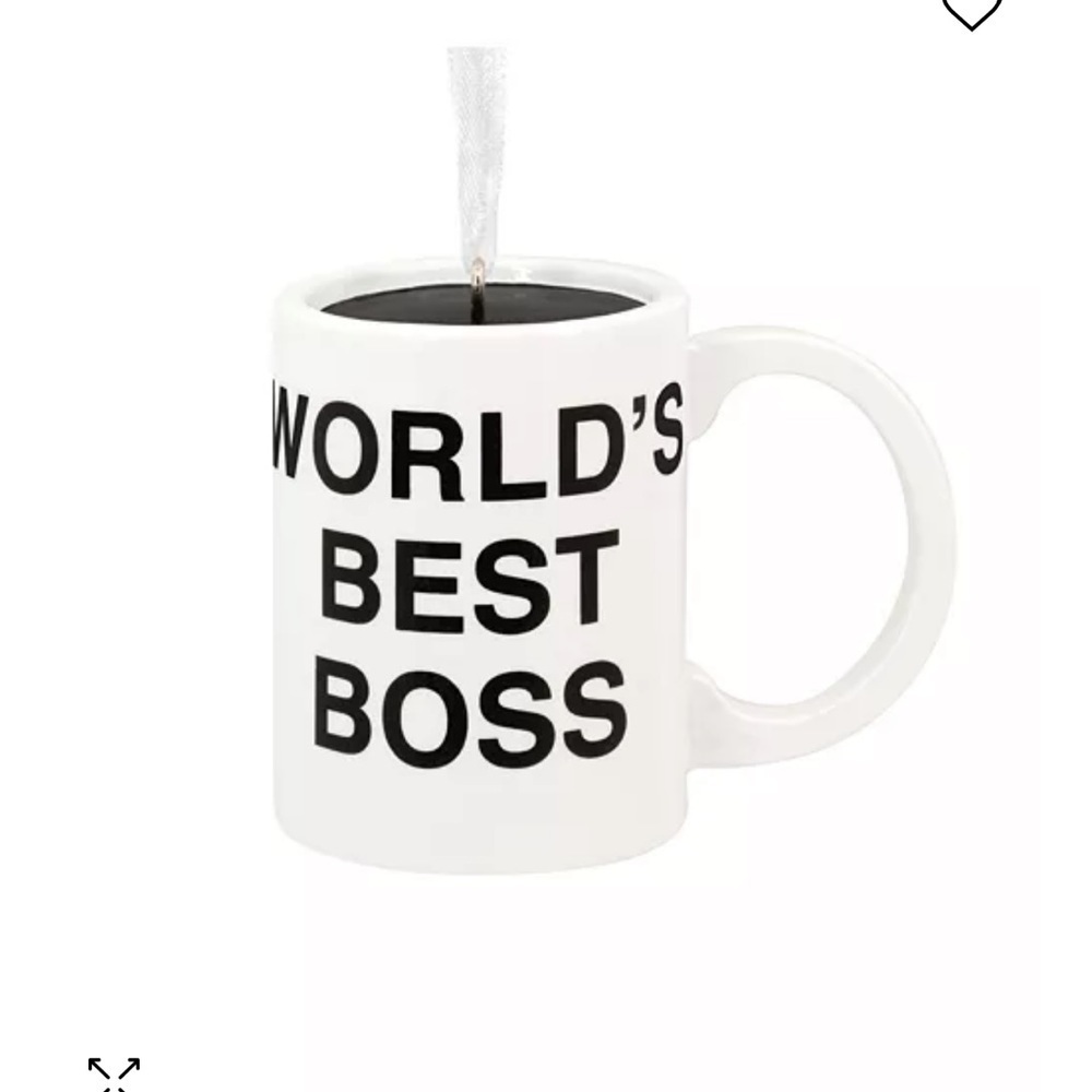 The office worlds, best boss ornament